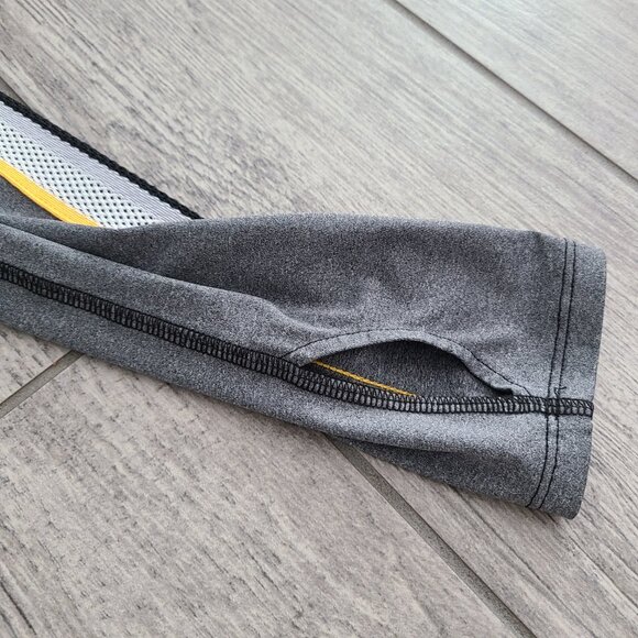 PINK Victoria's Secret women's grey half zip long sleeve athletic jacket size XS - Picture 10 of 10